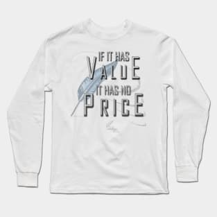 VALUE WHITE Long Sleeve T-Shirt